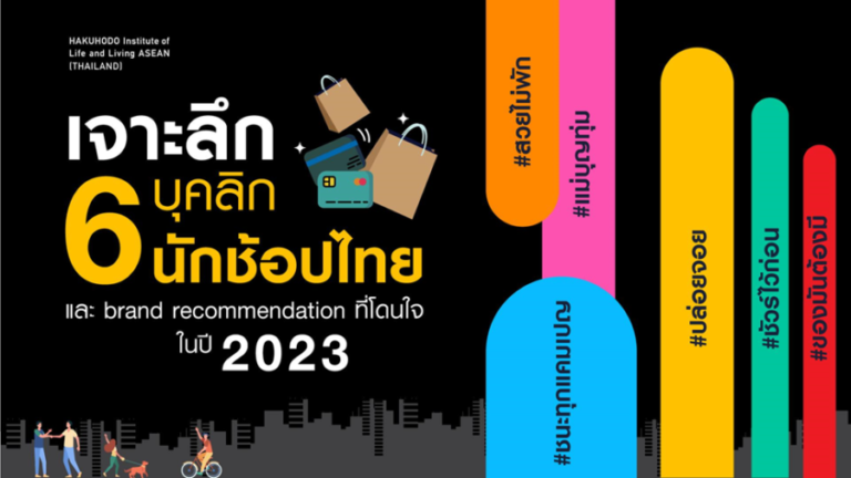 HILL ASEAN Thailand จัดสัมมนาหัวข้อ เจาะลึก 6 บุคลิกนักช้อปไทย&Brand Recommendation โดนใจ แนะแบรนด์ปรับใช้เพื่อทำกลยุทธ์การสื่อสารในปี 2023